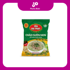 cháo sườn non cho bé ăn dặm