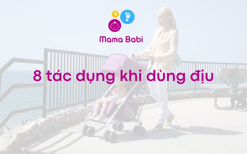 8 tác dụng khi dùng cái địu em bé